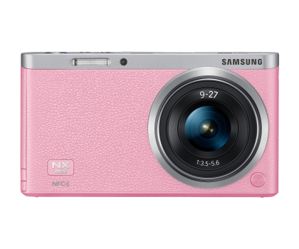 Aparat Samsung NX MINI PINK + OBIEKTYW 9-27 MM